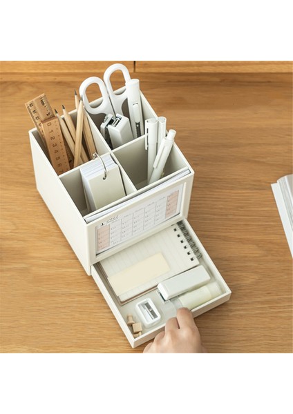 Kalem Masa Düzenleyici 2024 Masa Takvimi, 360° Dönebilen Kalemlik (Yurt Dışından) indirimleri