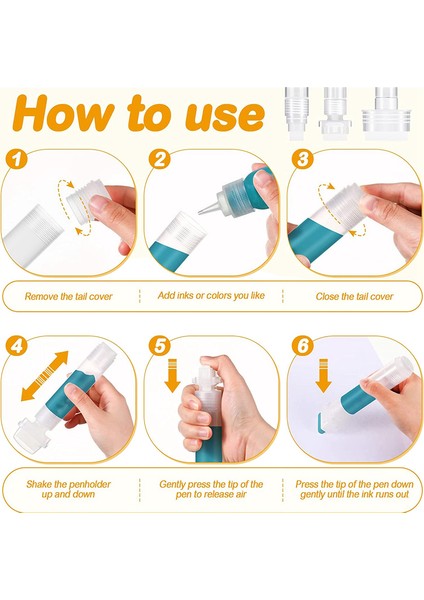 5 Paket Graffiti Işaretleri Doldurulabilir Boya Işaretleri 5 Yedek Uçlu Boya Kalemine Rötuş (50 Mm, 30 Mm, 15 Mm) (Yurt Dışından) modelleri