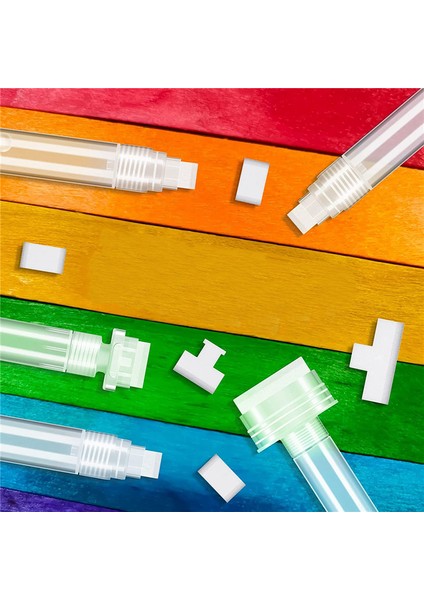 5 Paket Graffiti Işaretleri Doldurulabilir Boya Işaretleri 5 Yedek Uçlu Boya Kalemine Rötuş (50 Mm, 30 Mm, 15 Mm) (Yurt Dışından) fırsatları