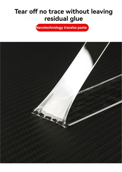 5 Adet 5m Nano Bant Süper Güçlü Çift Taraflı Yapışkan Bant 20MM (Yurt Dışından)