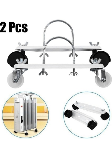 Elektrikli Isıtıcılar Için Mobil Kasnak Braketi, Beyaz (Yurt Dışından) fırsatları