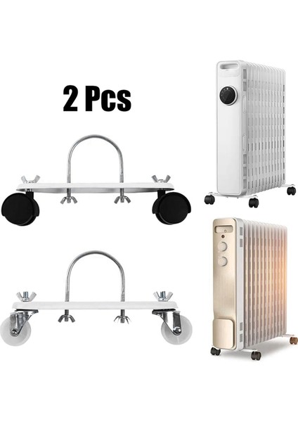 Elektrikli Isıtıcılar Için Mobil Kasnak Braketi, Beyaz (Yurt Dışından) indirimleri