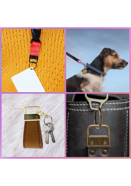 30 Adet 32MM Kuyruk Klipsi Seti 5 Renkli Kurdele Askı Klipsi Anahtarlıklı (Yurt Dışından) indirimleri