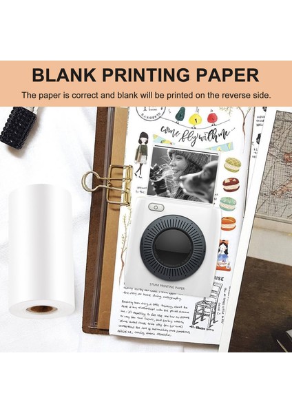 Mobil 58MM 30MM Mini Termal Yazıcı Yazar Kayıt Pos Pos Makbuz Kağıdı Için 10 Adet Termal Kağıt (Yurt Dışından) fırsatları