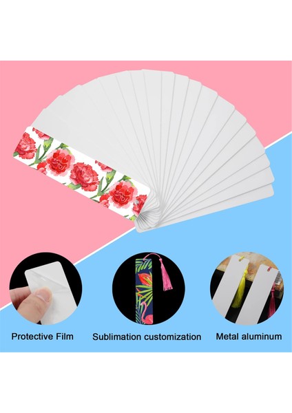 50 Adet Süblimasyon Ayracı Isı Transfer Alüminyum Metal Ayraçlar (Yurt Dışından) fiyatları