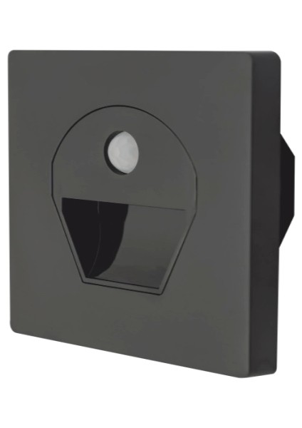 Noas YL69 1522 1W Siyah Kasa Sensörlü Koridor Aydınlatması 3200K Gün Işığı fiyatları