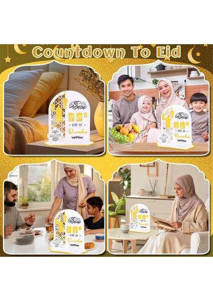 Ramazan Advent Takvimi, Dıy Geri Sayım Takvimleri Ev Için Dekorasyonlar, 30 Gün Eid, Ramazan Için Ramazan Hediyesi, Ramazan (Yurt Dışından) fırsatları