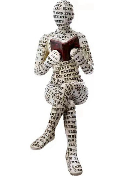 Okuma Kadın Heykelcik Pulpası Kadın Okuma Kitaplık Dekoru Okuma Oturma Odası Kitaplık Için Kadın Heykel Süslemesi (06) (Yurt Dışından) indirimleri