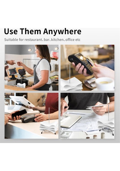 Restoran Için Bilet Kesici, 6 Adet Bilet Makbuz Tutucu (Yurt Dışından) fırsatları