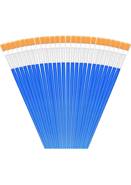 Boya Fırçası 200PCS Suluboya Küçük Boya Fırçaları Naylon Saç Sanatçısı Fırçalar Yağ Suluboya Gövdesi Yüz Tırnak Zanaat Sanatı (Yurt Dışından)