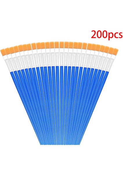 Boya Fırçası 200PCS Suluboya Küçük Boya Fırçaları Naylon Saç Sanatçısı Fırçalar Yağ Suluboya Gövdesi Yüz Tırnak Zanaat Sanatı (Yurt Dışından) fiyatları