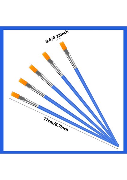 Boya Fırçası 200PCS Suluboya Küçük Boya Fırçaları Naylon Saç Sanatçısı Fırçalar Yağ Suluboya Gövdesi Yüz Tırnak Zanaat Sanatı (Yurt Dışından) modelleri