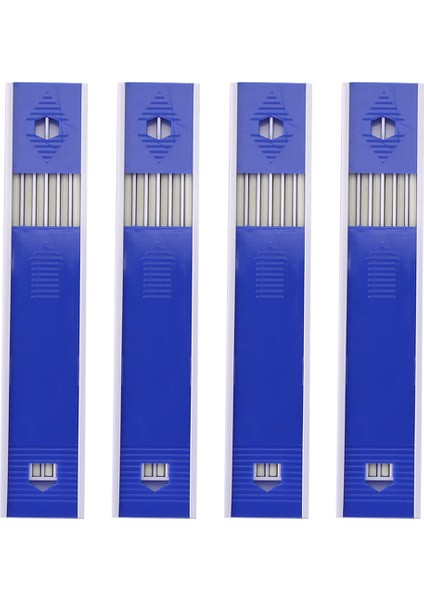 24 Adet Marangoz Kalem Kurşun Doldurmalar 2,8 mm Beyaz, Katı Mekanik Marangoz Kalemleri Doldurma Değiştirme (Yurt Dışından) modelleri