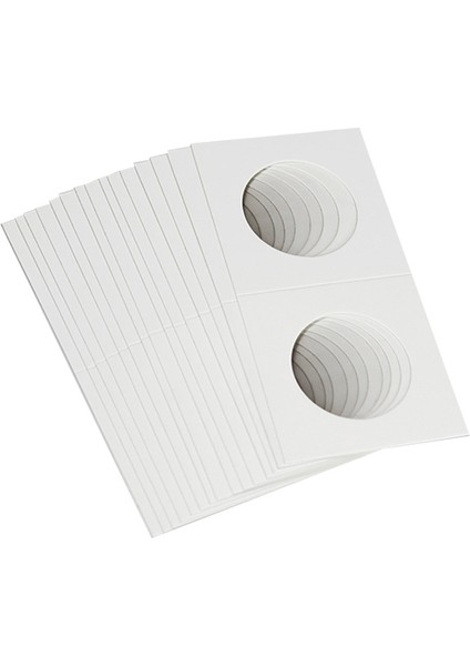 50PCS Square Cardboard Para Tutucuları Madeni Para Malzemeleri Madeni Para Albüm Koleksiyonu Deniz Feneri Damga Para Sahipleri Kapak Kılıf Depolama (Yurt Dışından)