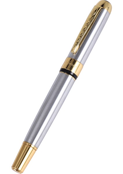 Jinhao 250 Buzlu Beyaz Altın Çeşme Kalemi M Nib Çeşmesi Kalem Hediye Festivali (Yurt Dışından) modelleri