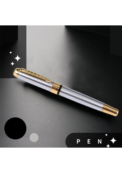 Jinhao 250 Buzlu Beyaz Altın Çeşme Kalemi M Nib Çeşmesi Kalem Hediye Festivali (Yurt Dışından) fırsatları