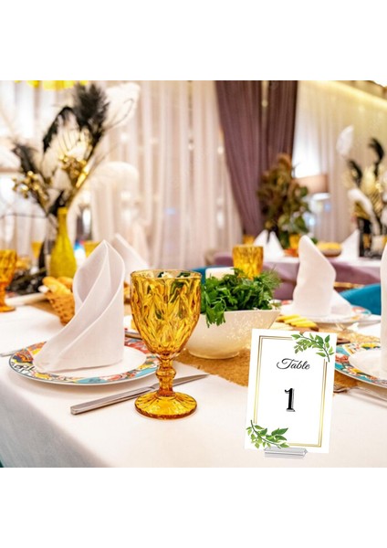 Akrilik Standlar Kart Yuvası Tablo Numaraları ile Temiz Yer Kart Tutucuları Ekran Düğün Işareti Sahipleri (12 Parça) (Yurt Dışından) modelleri