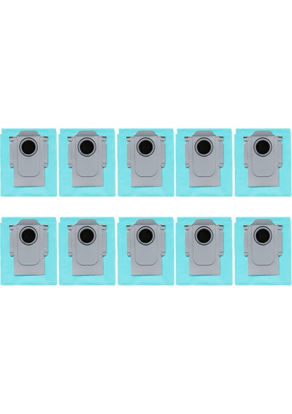 10 Adet Roborock Q Revo /roborock P10 A7400RR Robot Vakum Süpürge Tuz Torbaları (Yurt Dışından)