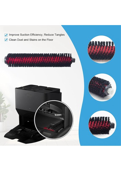 Roborock Için Aksesuarlar S8 Maxv Ultra Vakum Robot Yedek Parçalar Ana Yan Fırça Hepa Filtre Mop Bez Tuz Torbaları (Yurt Dışından) modelleri