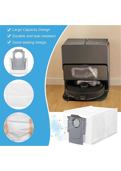 Roborock Için Aksesuarlar S8 Maxv Ultra Vakum Robot Yedek Parçalar Ana Yan Fırça Hepa Filtre Mop Bez Tuz Torbaları (Yurt Dışından) fırsatları