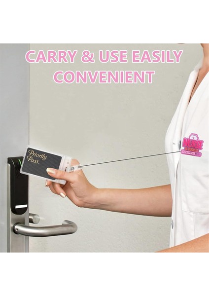 Sevimli Hemşire Rozeti Makarası Geri Çekilebilir-Klipsli Kimlik Rozeti Tutucu (Yurt Dışından) fırsatları