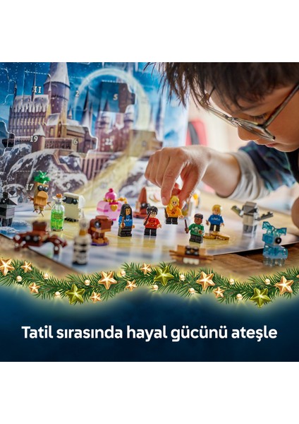 ® Harry Potter 2025 Yılbaşı Takvimi 76456 – 7 Yaş ve Üzeri Çocuklar Için Sürpriz Figürlü Yaratıcı Oyuncak Yapım Seti (278 Pr)