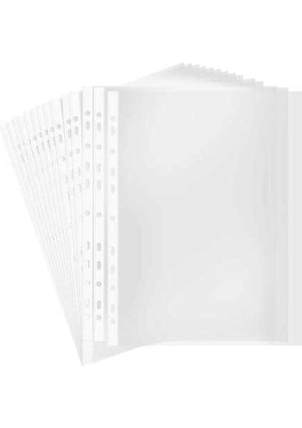 100 Sayfa A4 Delikli Cep, Şeffaf 11 Delikli Sayfa Koruyucu Klasör (Yurt Dışından) indirimleri