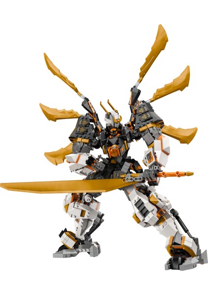 ® NINJAGO® Cole'un Titan Ejderha Robotu 71821 - 12 Yaş & Üzeri Çocuklar için Yaratıcı Oyuncak Yapım Seti (1055 Parça)
