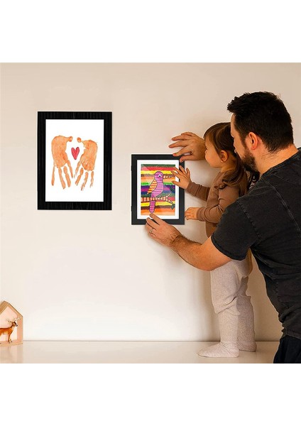 Çocuk Sanat Sergileme Çerçeveleri, Çocukların Çizim El Sanatları Için (Beyaz, 2 Adet) (Yurt Dışından) fırsatları