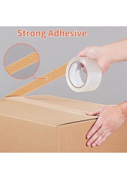 6 Rulo Şeffaf Paketleme Bandı Bant Dağıtıcısı (Yurt Dışından) fırsatları