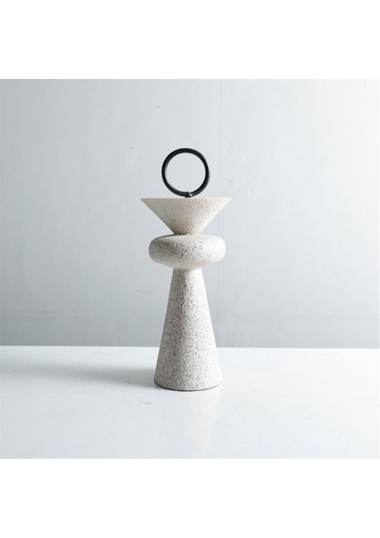 Soyut Geometrik Kumtaşı Heykel Sanat Süslemeleri B (Yurt Dışından) modelleri