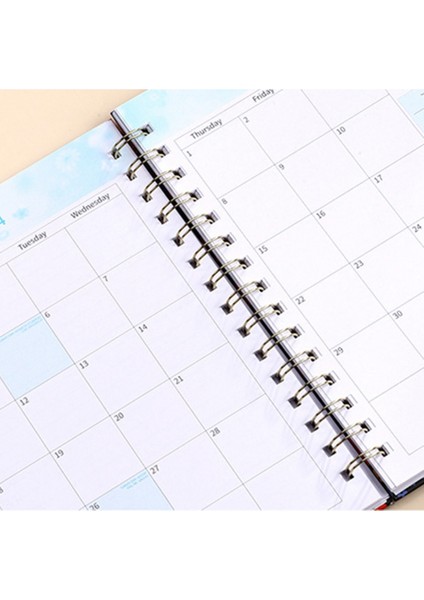 2024 Haftalık Planlayıcı Spiral Ciltli, 12 Aylık Haftalık ve Aylık Planlayıcı (Yurt Dışından) fiyatları