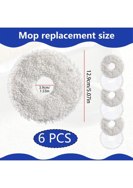 Dreame L20 Ultra Için Silinme Bezleri Aksesuarlar, Dreame L10S Ultra Için Temizleyici, Yıkanabilir Mikrofiber Islak Mop Pad Aksesuarı (Yurt Dışından) modelleri