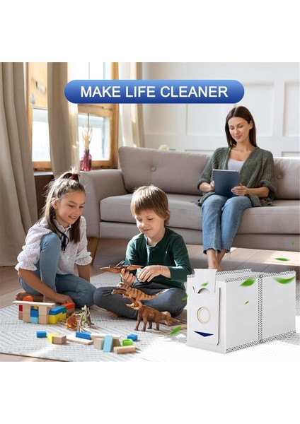 Ecovacs Deebot T30 Omni T30 Pro Max Vakum Süpürge Çantaları Için 10 Paket Yedek Toz Torbası (Yurt Dışından) fiyatları