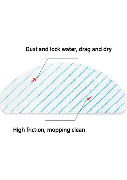 50PCS Ecovacs Deebot Ozmo T8 Aıvı, T8 Max/max T10 Robot Vakum Süpürge Aksesuarları (Yurt Dışından) fiyatları