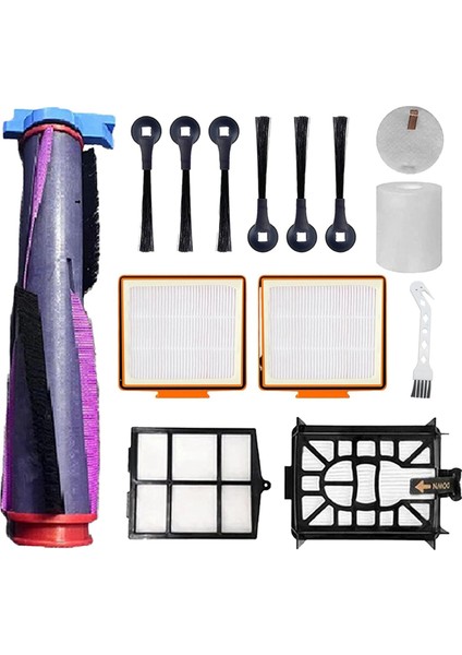 Köpekbalığı AV2800ZE Için 14PCS RV2820YE RV2820ZE AV2820S AV2820XEUS Vakum Süpürge Yedek Parçaları Ana Yan Fırça Filtresi (Yurt Dışından)