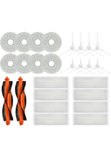 Xiaomi Robot Vakum X20 / C101 Ana Yan Fırça Hepa Filtre Mop Pedleri Yedek Yedek Parçalar Için Uyumlu Aksesuarlar (Yurt Dışından)
