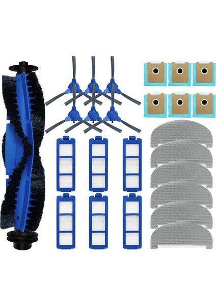 Eufy Clean G40 Hibrid+ / G35+ Ana Yan Fırça Hepa Filtre Mop Bezi Robot Vakum Süpürge Yedek Parçalar Aksesuarlar (Yurt Dışından)