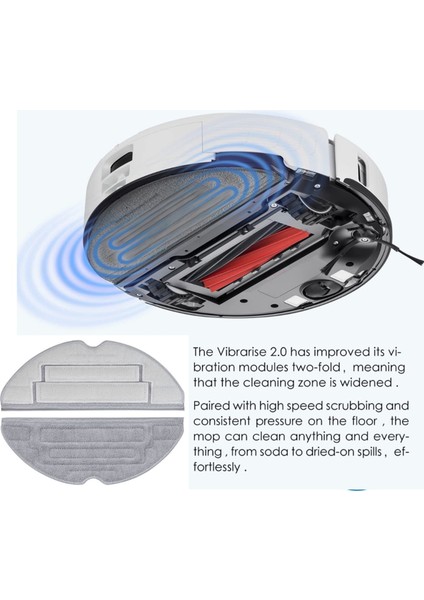 Roborock Için Aksesuar Kiti S8 / S8 Pro Ultra / S8+ Robot Vakum Ana Yan Fırça Hepa Filtre Paspas Pad Toz Torbası (Yurt Dışından) fiyatları