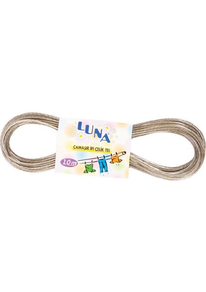 Luna Çamaşır Ipi Çelik Tel 10 Metre