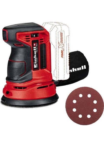 Einhell Te Rs 18 Li Solo Akülü Eksantrik Zımpara