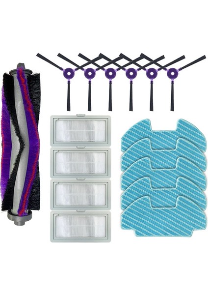 Mıdea I5 I5C VCR07 VCR08 MR09 Samsung VR05R50WK Vacuma Seğrici Karşı Ana Sınak Fırch Hepa Filtre Mop Kumaş Rag (Yurt Dışından)