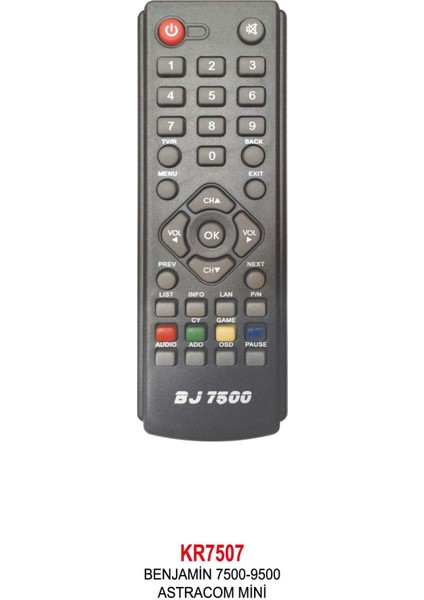 7500-9500 Uydu Kumandası
