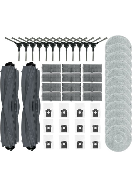 Dreame L10S Pro Ultra ISI/X30 ULTRA/X30 PRO/S10 Pro Ultra Vakum Silindir Yan Fırça Filtre Paspas Pad Toz Çanta Parçaları (Yurt Dışından)