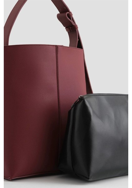 Bayan Çanta - 391 Pia Bordo modelleri
