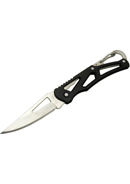 Alaska SDR-1606BK Mini Metal Çakı 14 cm Manuel, Kemerlikli