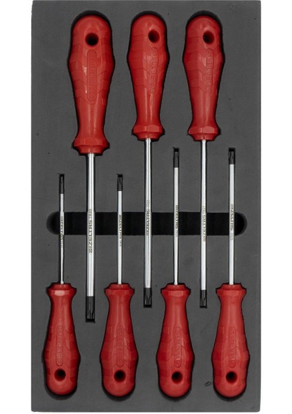 Izeltaş Torx Uçlu Tornavida Seti 7 Parça