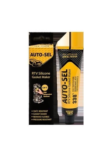 Selsil Tüp Sıvı Conta Siyah 50 ml