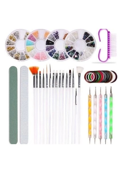 Ocean Profesyonel Tırnak Sanat Desen Seti