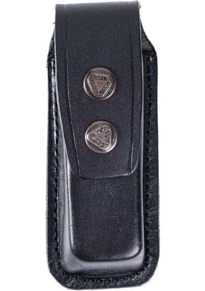 Hakiki Deri Tekli Şarjör Kılıfı 9 mm - Siyah (YT-002)